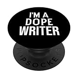 Photo Gallery funny writing writer author i m a dope writer popsockets popgrip intercambiabile Photo Gallery funny writing writer author i m a dope writer popsockets popgrip intercambiabile