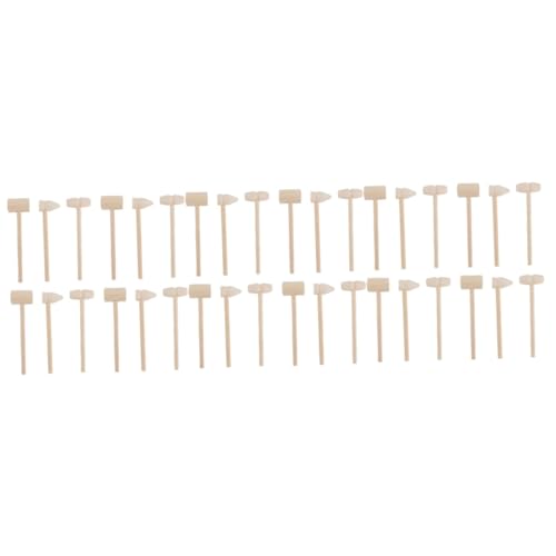 FAVOMOTO 36 Peças Martelo De Madeira Brinquedos De Madeira Para Crianças Brinquedos Educativos Brinq