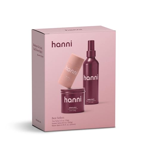 HANNI Gift Set Trio | Including Splash Salve, Water Balm & Fatty,...