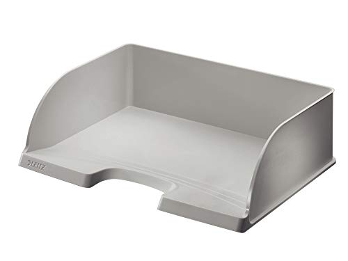 Corbeille à courrier A4 Leitz Plus 52190085 gris format paysage jumbo - 3