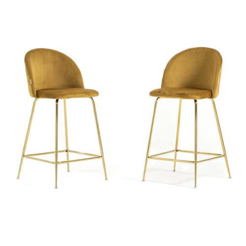 SIEDITI FUORI E DENTRO Juego de 2 taburetes