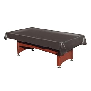 MoyanSuper Billardtisch Abdeckung 2,1 m Braun
