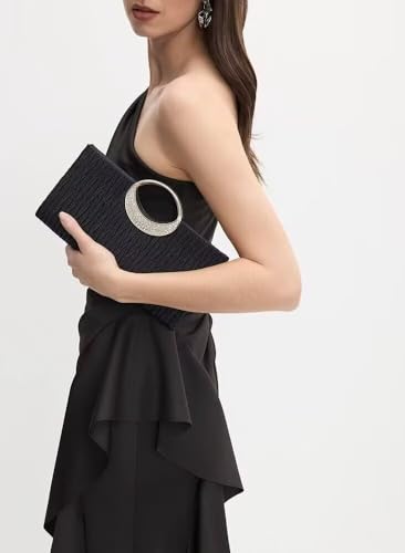 Satin Mother of The Bride Dresses One Shoulder Ruffle Formal Dress for Women 20253