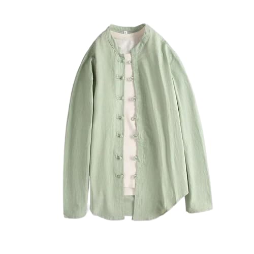 Chemises pour hommes harajuku coupe soignée veste style asiatique