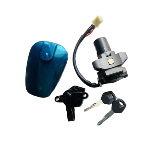Cerradura de encendido de 6 cables y tapa de tanque para moto EN125
