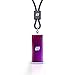 HXML Purificateur d'air Portable Collier Mini Portable USB Purificateur d'air Négatif Lon Générateur À Faible Bruit Anti-PM2.5 Bactéries,Violet
