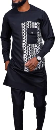 Costume africain homme tenue formelle mariage ensemble traditionnel ajusté