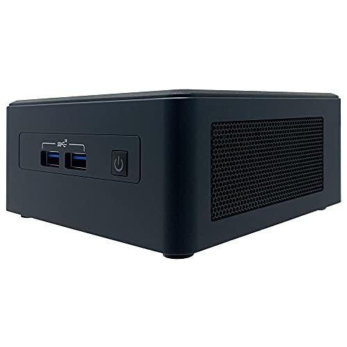Intel Pc Intel Nuc 11 Pro Kit Nuc11Tnhi7 Mini Desktop Pc Computer - 11Th Gen Intel Core I7-1165G7 Up To 4.70 Ghz Processor, 32Gb Ram, 512Gb Pcie Ssd, Intel Iris Xe Graphics, Windows 10 Pro, Black #TOP5