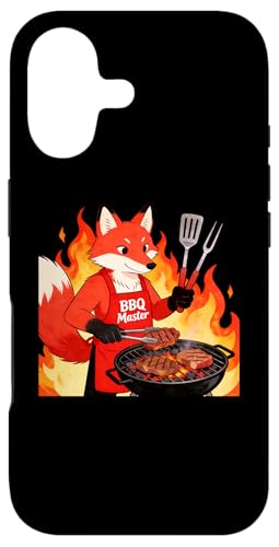 Red Fox Cooking Grill BBQ Funny Gift Red Fox �X�}�z�P�[�X iPhone 17 �p