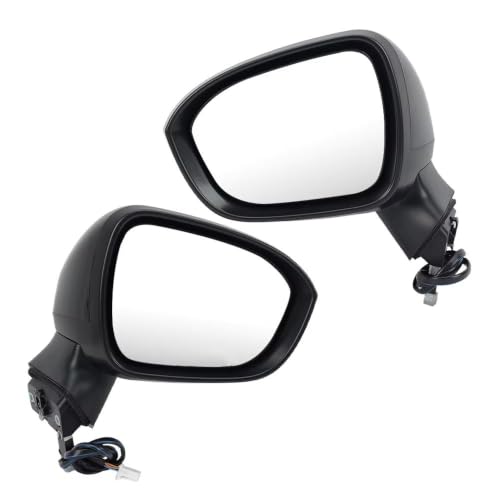 Miroir d'angle mort pour Nissan Rogue 2021 2022 2023 2024 2025 rétroviseur noir
