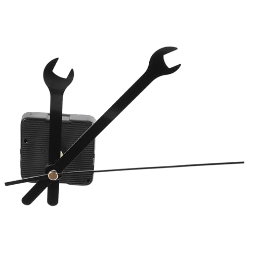 1 セット 壁掛け時計ムーブメント メカニズム時計の針 掛け時計ムーブメント機構 時計のムーブメントの修理 クロック デジタル時計 運営 時計修理部品 交換用時計機構 プラスチック QUMIIRITY