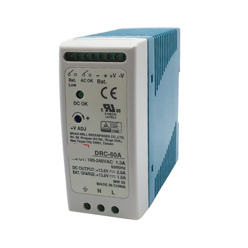 Alimentation à découpage sur rail DIN 60W 12V avec protection contre surcharges