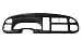 NEW Dash Instrument Cluster Bezel Black w/Clips Replacement OEM 5GK51DX9AA Fits For 98-01 Dodge Ram 1500 2500 3500 Pickup Truck