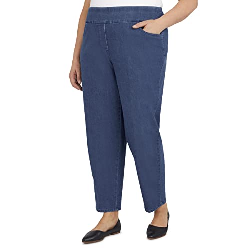Alfred Dunner Womens Plus-Size Super Stretch Mid-Rise Short Length Pant3