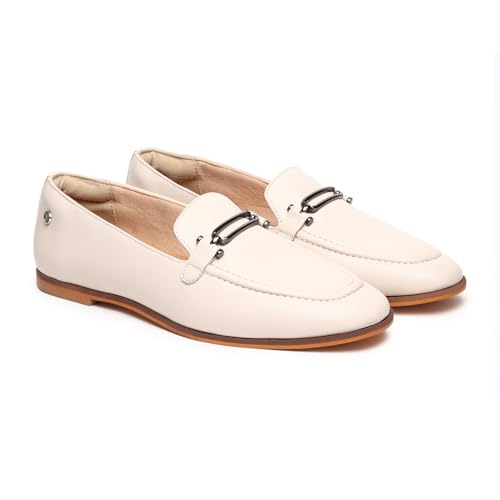 Image of YOHO Bliss Loafers for Women | Comfortable & Stylish Bellies | Fashion Moccasins with Footpharma Footbed | Slip-on for Casual & Formal Wear | 001