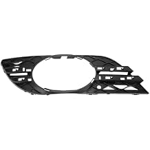 No.2118850922 Fog Light Grill for Mercedes Benz E-CLASS 2007-2009 Black Front Left Front Lower Bumper Fog Light Cover Inserts ABS 1 Pc