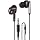 Alphasonik Premium In Ear Noise Isolating Headset Earphones/Earbuds/Headphones with Stereo Microphone & Remote Control Made f