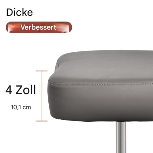 Chaise de bureau ergonomique assis tailleur avec support dorsal intégré - 4