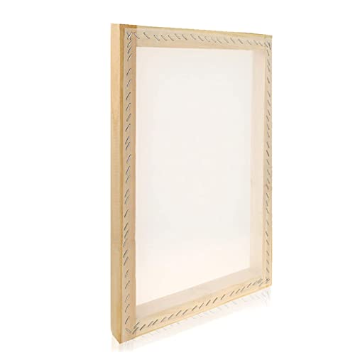 Caydo 4 Pieces 4 Size Screen Printing Frame With 110 Mesh For Screen Printing Beginners And Kids, 9 X 5.1 Inch, 10.6 X 6.7 Inch, 12.2 X 8.2 Inch, 14 X 10 Inch #TOP4