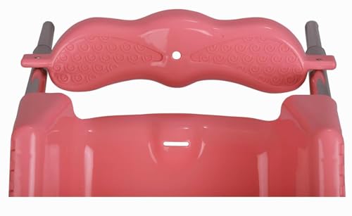 Image of 3-in-1 Convertible Baby High Chair with Tray, Adjustable Footrest & Easy Clean Design - Portable Feeding Chair for Infants & Toddlers Up to 20kg (Light Pink)