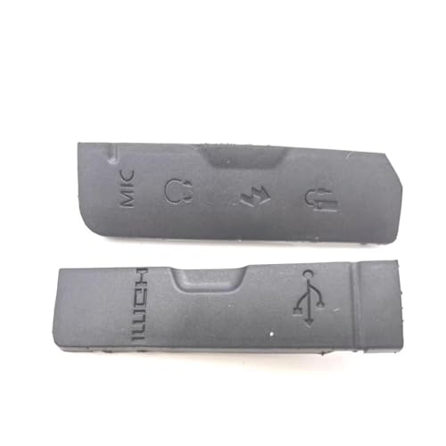 DBEIXIWEI Exquisite Camera USB Port Rubber Protective Cover for Canon EOS 7D2 7D Mark II, 2PCS