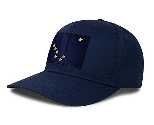 Image of International Tie State Hat for Men and Women, Adjustable Snapback Trucker Baseball Cap with Embroidered Patch