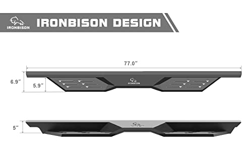 Estribos IRONBISON para Toyota Tundra Doble Cab 2022-2026 miniatura 4