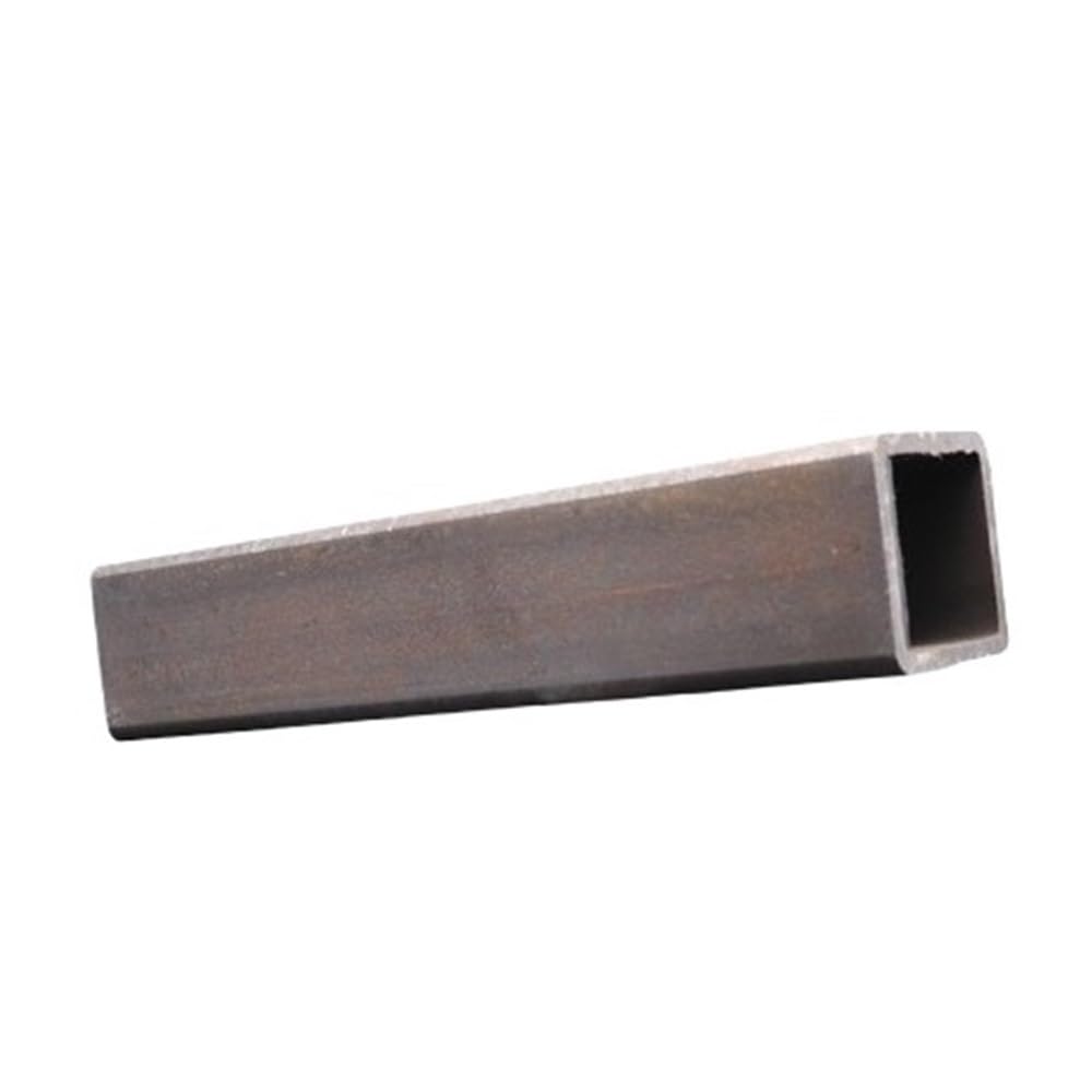 Jwoo One Color Rectangular Carbon Steel Tubes, 100Mm/200Mm Metal Pipe Square Tube, 20/25/30Mm Seamless Steel Tubing 1Piece(200Mm X 30Mm X 50Mm X 5Mm)