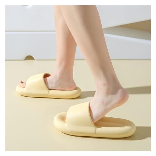 Bathroom Shoes Men's Slippers Summer Female External Wear Home Indoor Couple Sandals Slippers Men's Fashion Personality Slippers Shower Slipper(Gris,40-41)2