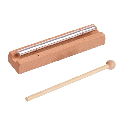 AOVNA Energy Chime Bars Solo Chime Mindfulness Hand Bells Wo