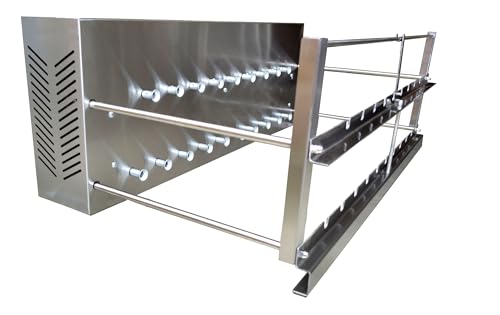Brazilian Rotisserie System for BBQ - 19 Skewers - Professional Grade