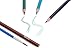 Moore Premium Art Color Pencils Set of 48 pcs Pre-Sharpened Vibrant Colors for Adult Coloring and Kids in a Canvas Roll up Case,