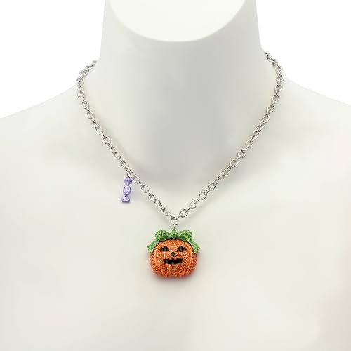 Betsey Johnson Women's Pumpkin Pendant Necklace 5