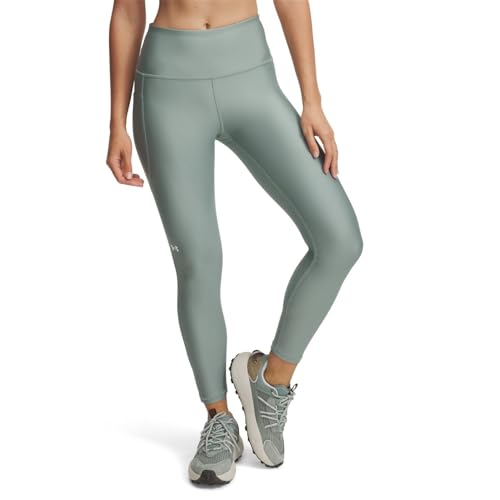 Image of Under Armour Women's HeatGear Armour High Waisted Ankle No-Slip Leggings