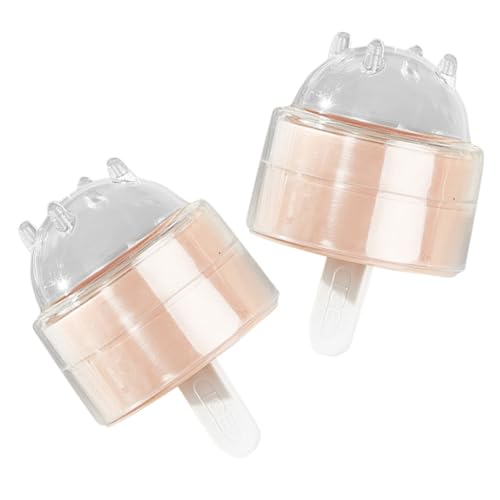 HOUDERCO 2個 夏季新款?粉色丸氷製氷型 製氷皿耐低温冷蔵保存可能 飲料対応 用ポップアイスも作れるシンプル実用アイスクリームモールド