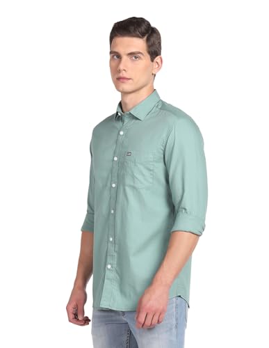 Image of Arrow Men's 100% Cotton Slim Fit Shirt