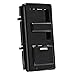 Leviton IPKIT-E Color Change Kits for IllumaTech Dimmer, Black