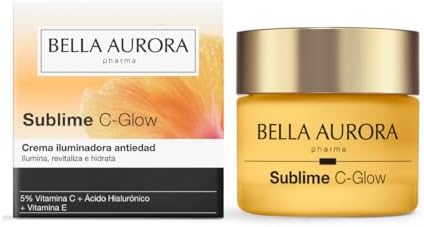 Bella Aurora Sublime C-Glow | Crema iluminadora antiedad con vita...