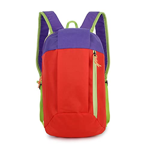 MEZON 10L Outdoor Sports Light Weight Waterproof Backpack Travel Hiking Bag Camping Bag Zipper Adjustable Belt Camping Men Women Child