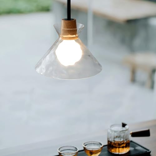 Lustre industriel moderne idéal pour illuminer une table de séjour - 2