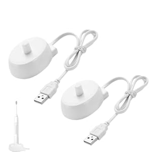 USB Electric Toothbrush Charger for Braun Oral-b, Waterproof Inductive Replacement Charging Base for Oral-B Pro 3 3500 Pro 2 Pro 1 650 iO3 iO4 iO5 iO6 Vitality Genius X Type 3757, Genius/Pro/Smart
