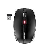 Metal surface and mouse wheel. Works on virtually any surface, including glass High-precision sensor with 4-level adjustable resolution up to 3200 dpi Optional connection via Bluetooth or via 2.4 GHz wireless – each with AES-128 encryption USB-C rech...