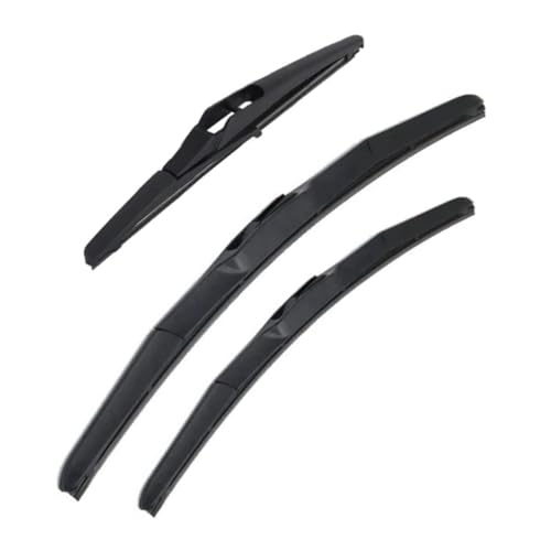Balais d'essuie-glace pour Renault Megane 2 (2002-2006) - Kit avant et arrière