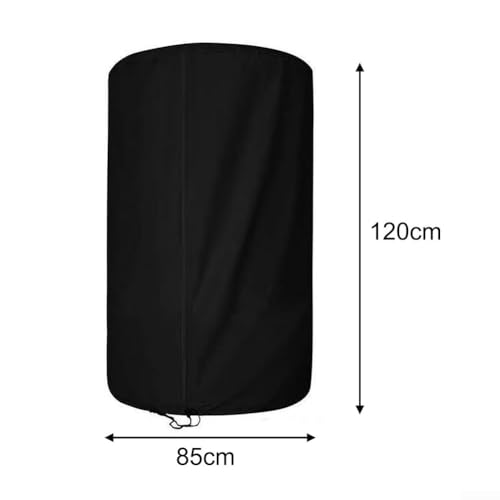 Housse de pneu robuste en tissu Oxford 420D - Sac de rangement pour camping-car - Protection de roue de secours - Protection contre la poussière - Résistante aux intempéries - Avec fermeture éclair