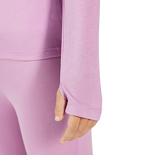 Eddie Bauer Kids' Thermal Underwear Set 2 Piece Performance Base Layer Long Sleeve Shirt and Leggings Boys/Girls (3-16)4