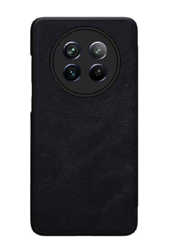 Image of WHITBULL Soft Leather Wallet flip case kick Stand with Magnetic Closure Lightweight Slim flip Cover for vivo X300 Pro - Black