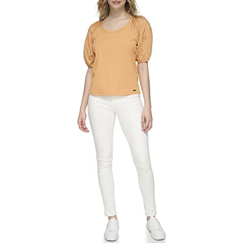 Image of Calvin Klein Womens Short Sleeve Knit