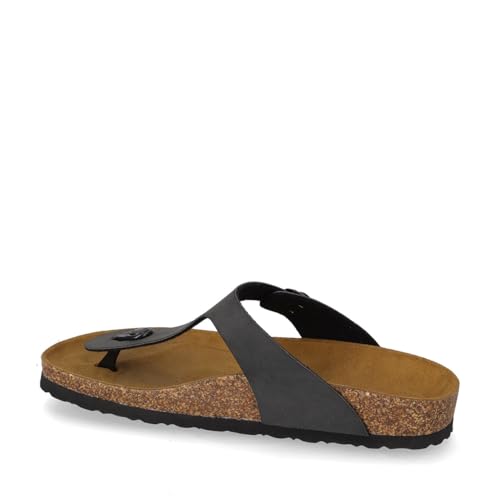 Sandales Valleverde Noir VG9930 en Cuir Haut de Gamme