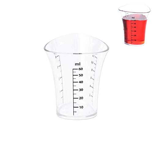 ORION GROUP Bar Measuring Cup Kitchen, Transparent, 60 mm x 60 mm x 90 mm