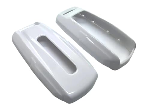Coque clé RAM 2500 carbone blanc protection premium de luxe